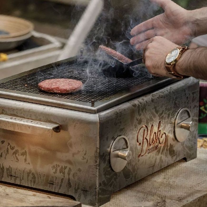 Crank Up The Heat & Wow The Crowd With Blok's Custom Table Grills, Smokers & Cooking Systems