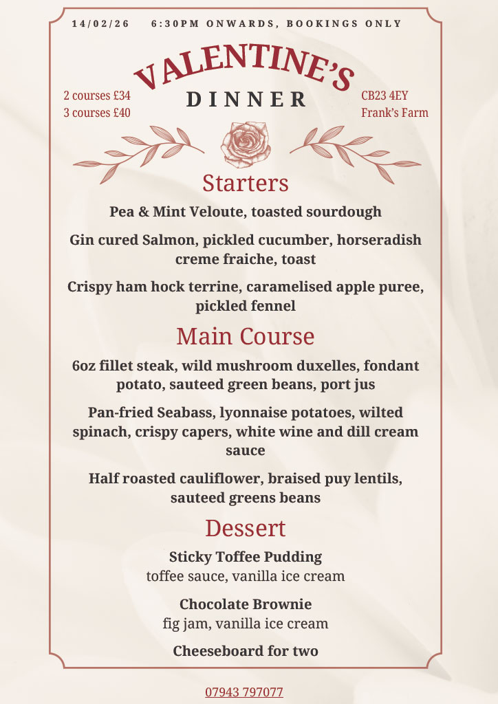 Valentines Dinner 2026