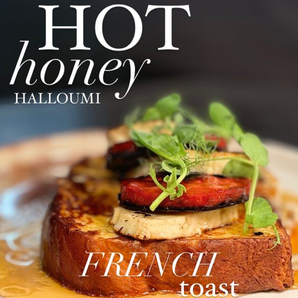 Frank's Farm Hot Honey Halloumi on French Toast